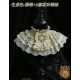 Hoshibako Works Antique Victorian Style Multi-Tiered Lace Collar(Pre-Made/3 Colours)